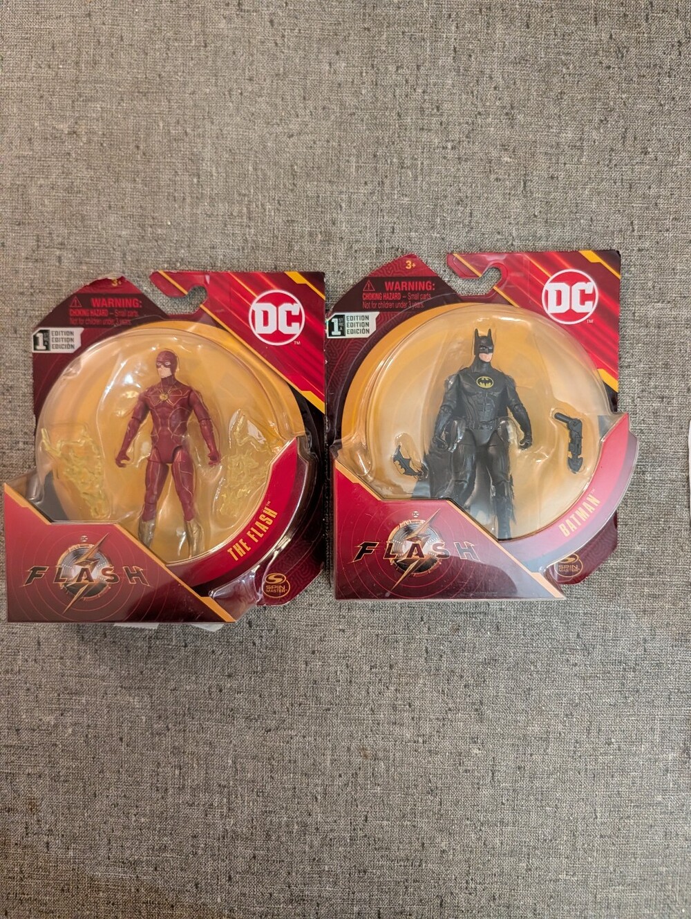 DC Flash Batman & The Flash NIB Action Figure